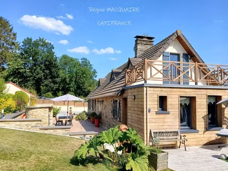 elégante longère rénovée – 116 m² env– 3 chambres – extérieurs raffinés - rareté & coup de