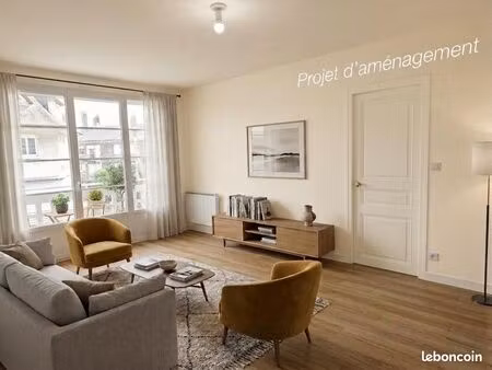 appartement 3 pièces 55 m²