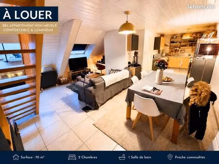 loue f3 duplex 2 chambres
