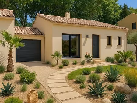 maison 82 m² he / ha avec terrain à pujaut hors lotissement