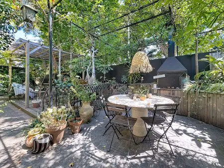 5 pièces atypique avec jardin