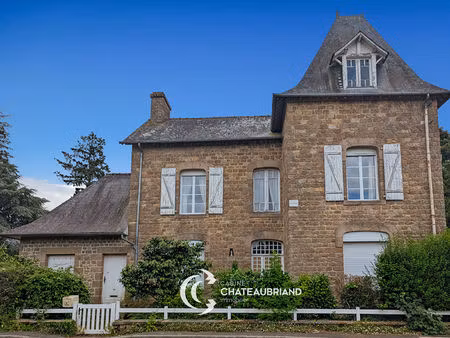 maison de bourg en pierre à vendre à saint-ouen-des-alleux ? terrain de 17 000 m² sans vis