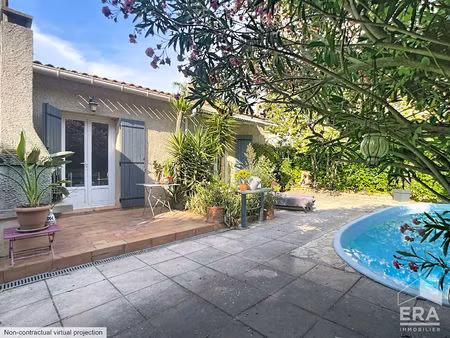 maison familliale 4 pièces avec piscine et garage à vendre à marseille - quartier la seign