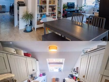 duplex 99 m² avec balcon, garage et parking à thann
