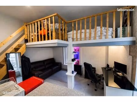 studio duplex meublé avec mezzanine – montpellier centre / quartier gare