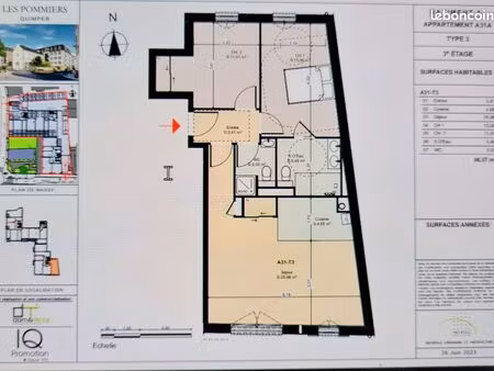 appartement t3 centre ville