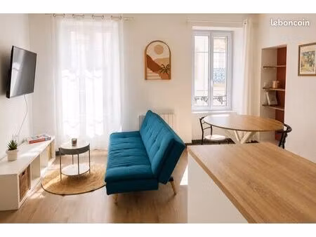 t2 meublé de 36 m² entièrement rénové – centre-ville de brest