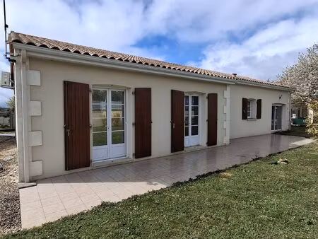 plain pied avec garage non attenant a la campagne