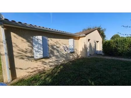 st yrieix – belle maison de plain-pied, 4 chambres, terrasse, garage et jardin