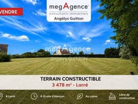vente terrain à alençon (61000) : à vendre / 3478m² alençon
