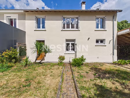 a aurillac, quartier marmiers, à vendre maison mitoyenne de type 4 avec garage, carport et