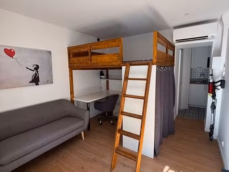 charmant studio meublé rénové – métro saint-agne, toulouse