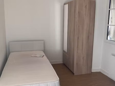 a louer - chambre meublée pour étudiant(e) bichon st lazare