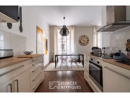 bel appartement t3 meublé de 86 m² avec suite parentale au coeur de nantes
