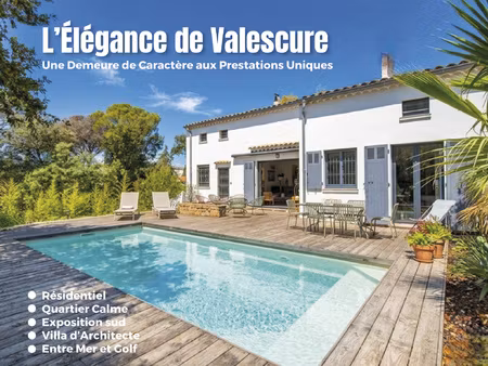valescure-golf une demeure de caractère , 3 chambres paren