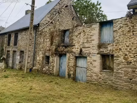 maison en pierres bretonnes à réhabiliter