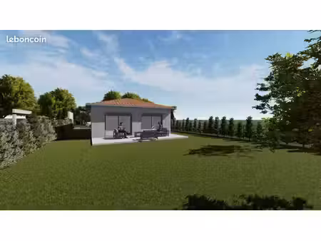 terrain fronton avec permis