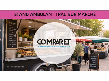 fonds de commerce traiteur ambulant sur marché aix-les-bains (73)
