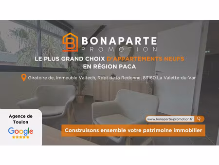 vente appartement 2 pièces 62 m² six-fours-les-plages (83140)