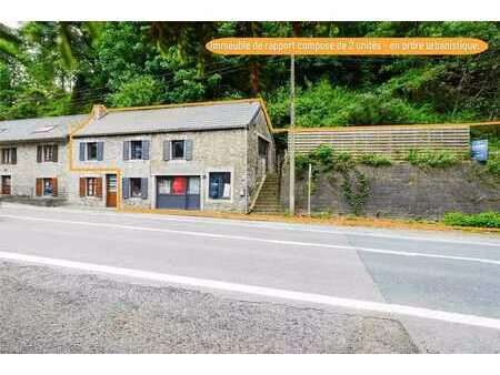 immeuble de rapport 2 unités - en ordre urbanistique