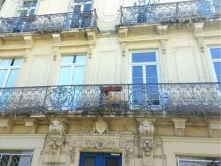 appartement de caractère 42 m² + cave • gare saint-roch • calme • vente directe