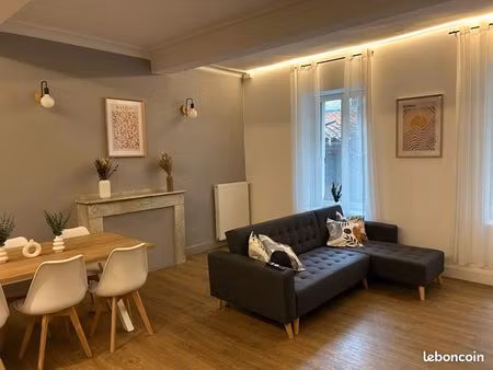 superbe t3 meublé de 90m2 en centre ville de castres