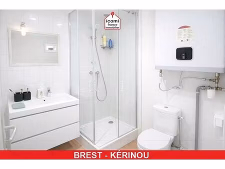 finistere - brest (29200) - a vendre - appartement studio- 16m² - faibles charges - dalle.