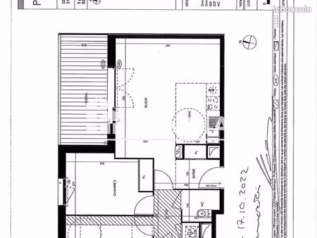 appartement 3 pièces 61 m²
