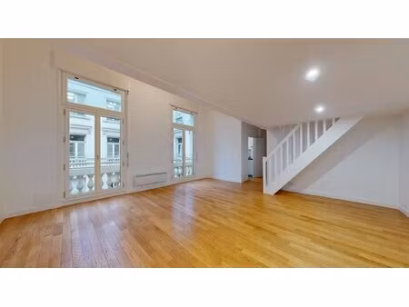 paris ii - a louer vide - opera - superbe 5 pieces - 100 m2 - 2 chambres + grand bureau en