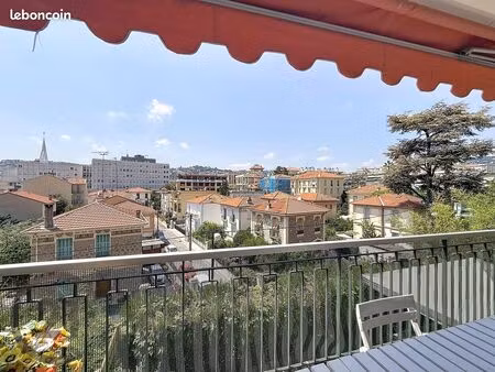 nice/valrose - grand 3p terrasse et garage - rare dans le secteur