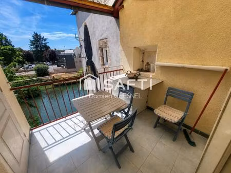 maison 133 m² avec bord de canal privatif