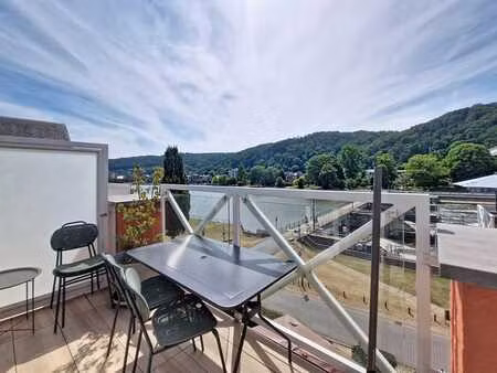 penthouse 2 ch. avec vue meuse à jambes
