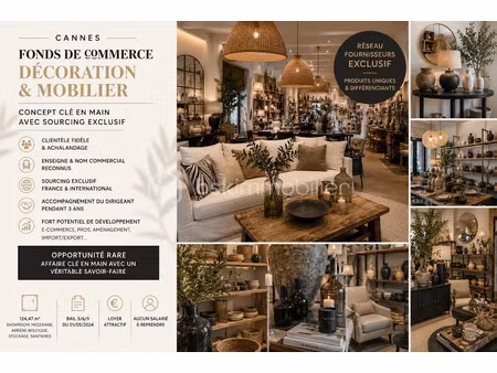 vente locaux professionnels à cannes (06400), 188 700 €