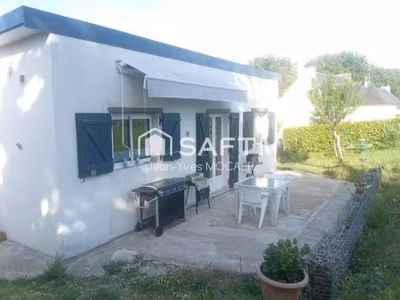 landeleau (29530) ; vie de plain pied et potentiel complémentaire en sous sol.