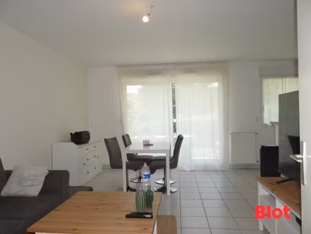 location chavagne - appartement 3 pièces - rdj - garage