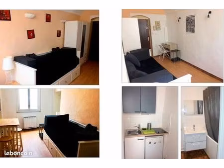 studio meublé, 20 min de lyon