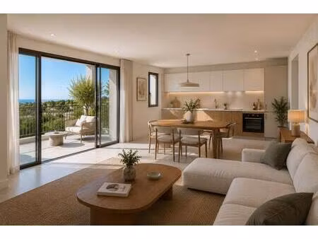 3 pièces avec terrasse – résidence avec piscine à antibes