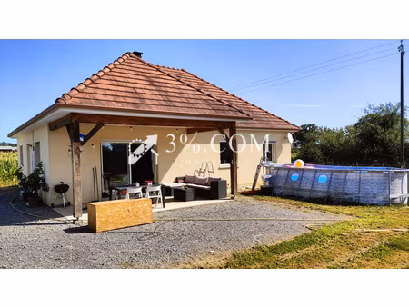 maison de plain-pied – 3 chambres – 1 900 m² – à 25 min de pau claracq