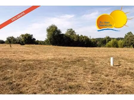 terrain constructible viabilisé à vendre
