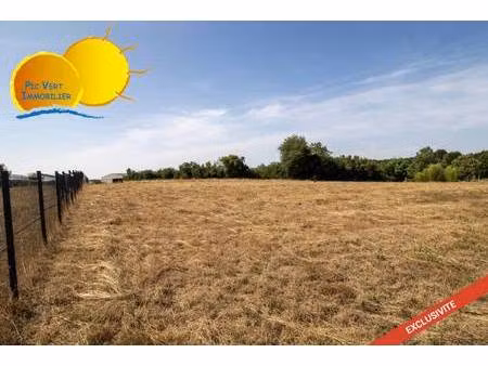 terrain constructible viabilisé à vendre