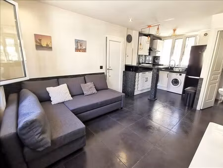 appartement - rdc - 27 m2 - 2 pièces - meublé