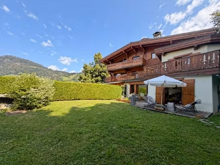 a vendre - appartement t4 en rez de jardin - megeve