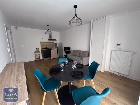 appartement à louer 2 pièces 41.11 m² - fleury-les-aubrais (45) - 656€