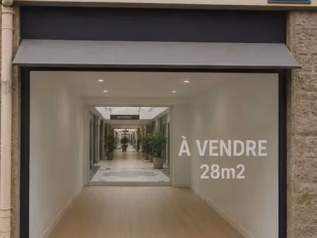 vente commerce 1 pièce 28 m² auray (56400)