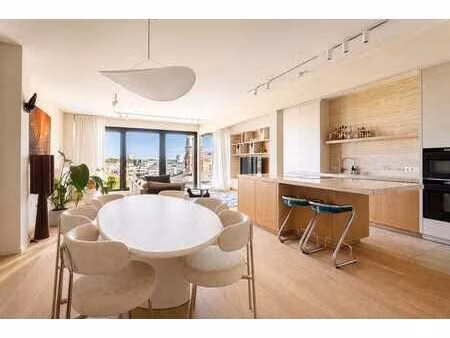 penthouse duplex de luxe avec vue panoramique sur anvers