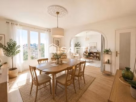 brest appartement t4, 2 chambres, 75 m2