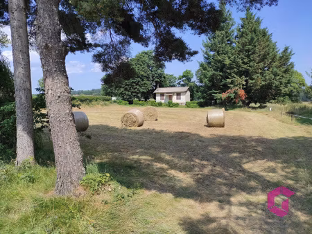 parcelle de terrain constructible avec cabanon