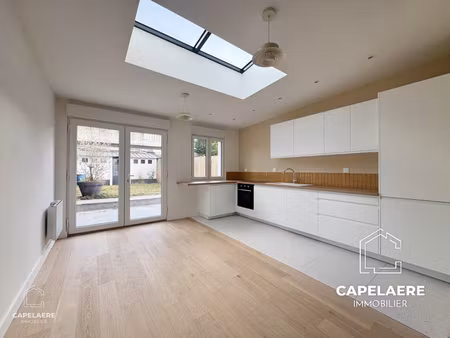 maison rénovée 3 chambres et jardin à lambersart