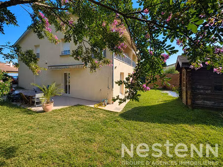 saint laurent de mure proche centre bourg - appartement t3 - 88 m² avec vaste jardin de 36