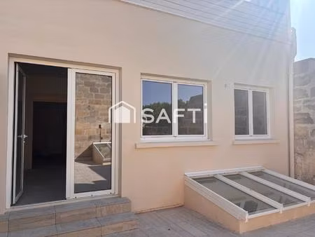 terrasse exceptionnelle de 55m² plein sud-ouest